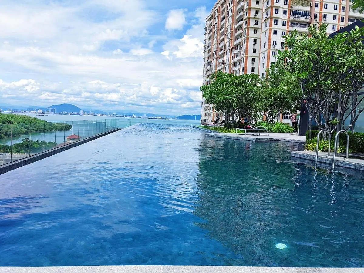 Urban Suites Jelutong Georgetown 2Br Leisure City Night View 0*,